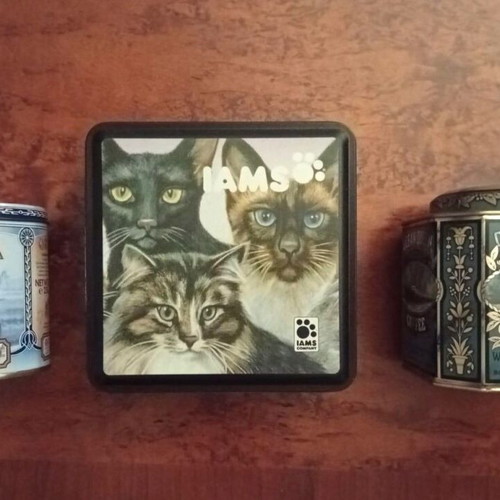 Vintage metal tins collection, 32 pieces, Nostalgic Art style