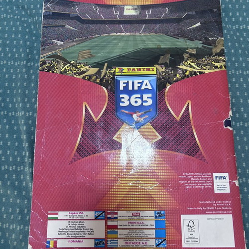 Panini FIFA 365 2020 Official Sticker Album used