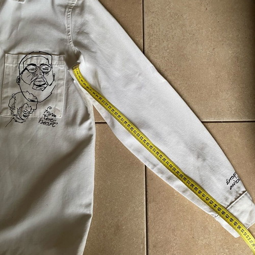Zara men's overshirt like new, white, 100% cotton, size M
