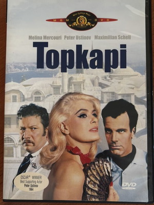 Topkapi DVD with Greek subtitles, new