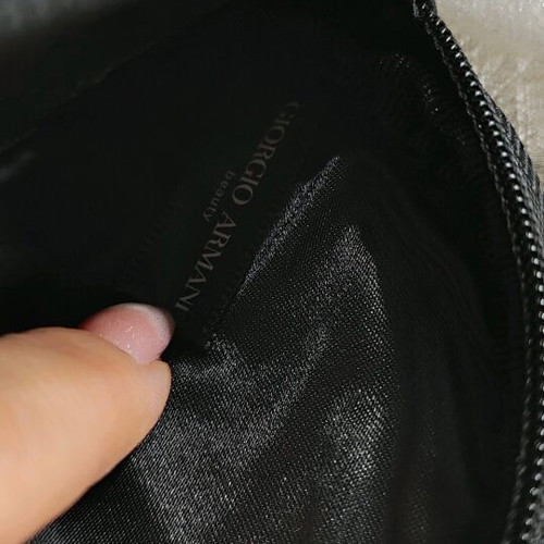Giorgio Armani Beauty toiletry bag new, black