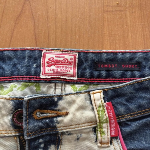 Superdry Y2K shorts like new, multicolor, sizes S and M