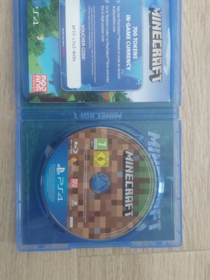 Minecraft PS4 game like new
