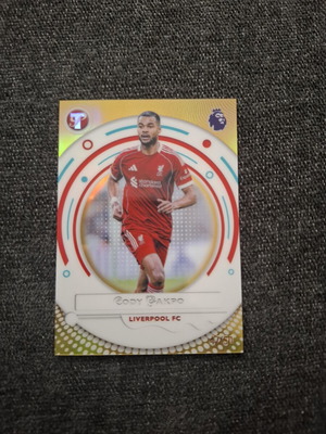 Cody Gakpo Topps Premier League 25/26 Liverpool Gold Parallel