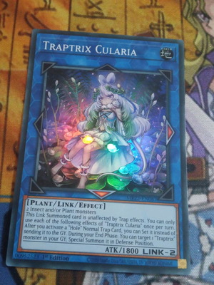 Traptrix Cularia Link κάρτα μεταχειρισμένη, Super Rare