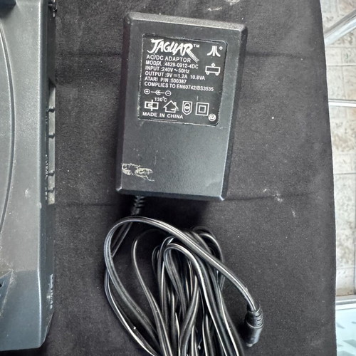 Atari Jaguar 64 console used with joystick adapter tested