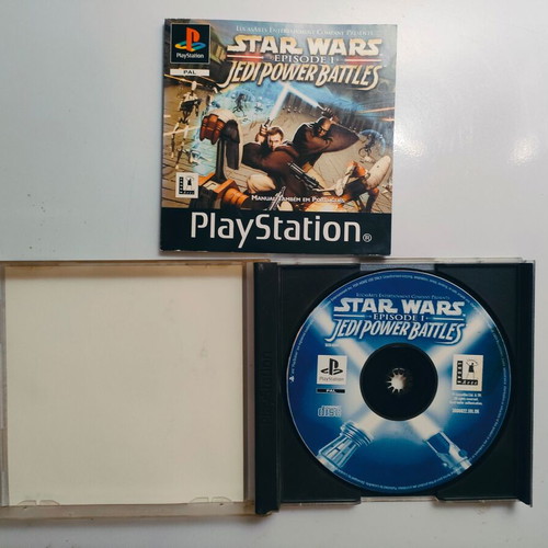 Star Wars Episode I Jedi Power Battles PlayStation PS1 used