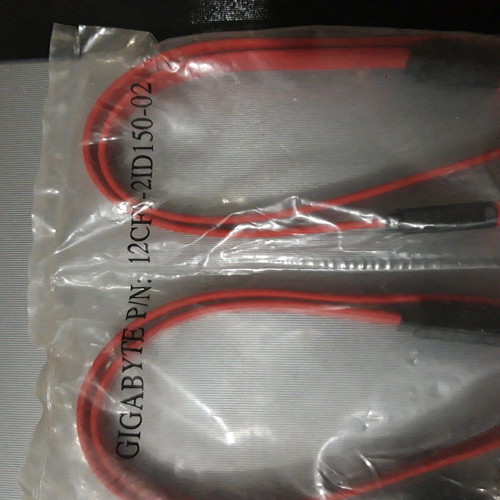 Cables new, pack of 2, sealed