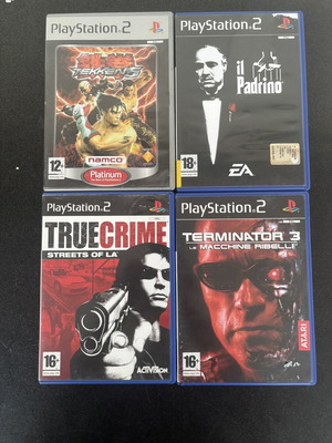 PlayStation 2 games bundle used, 4 titles