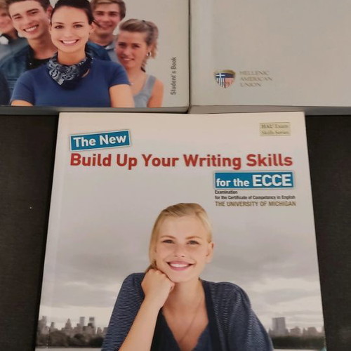 English books used, pack of 4, with notes