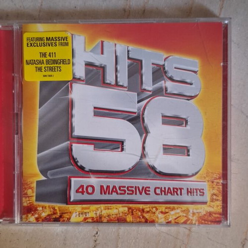 Hits 58 double CD used, pop