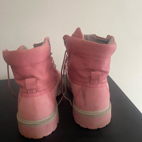 Timberland pink boots like new, size 37.5-38