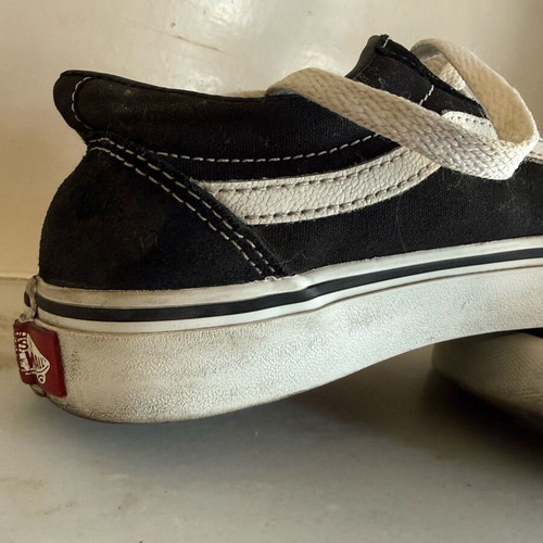 Vans παπούτσια μεταχειρισμένα, μέγεθος 36, μαύρα αθλητικά