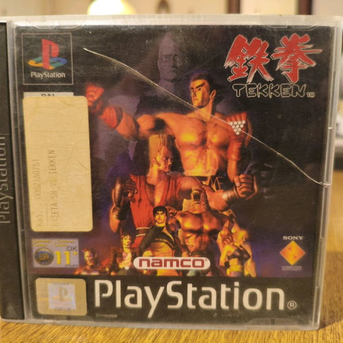 Tekken 1 CD used for Sony PlayStation 1