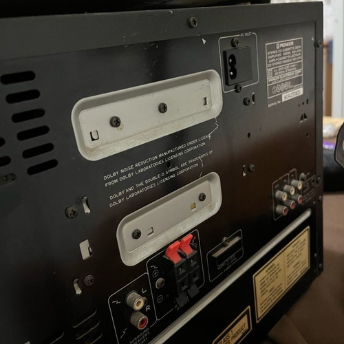 Pioneer F-J210 stereo system used with cassette and radio