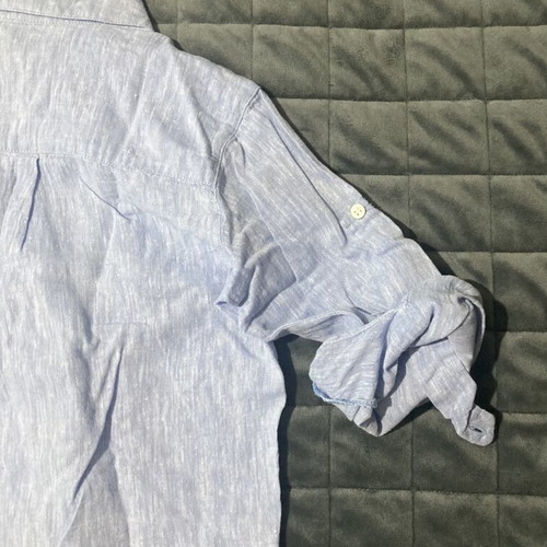 Marasil boys' shirt like new, turquoise, size 104 cm, 4 years