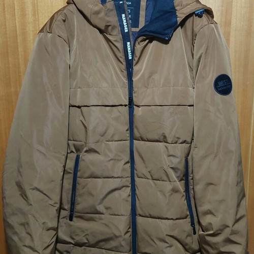 Manager jacket size Medium beige brown like new