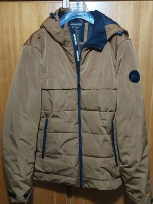 Manager jacket size Medium beige brown like new