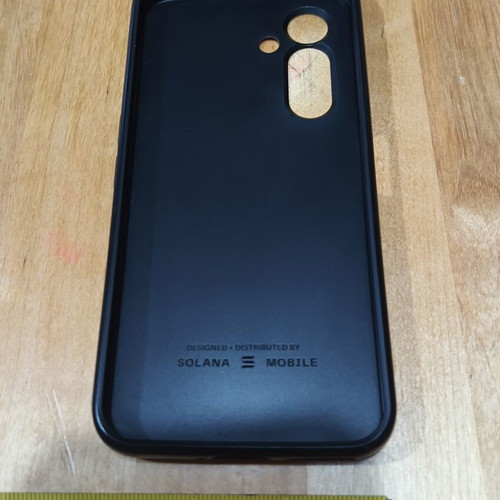 Solana Mobile Seeker phone case, authentic