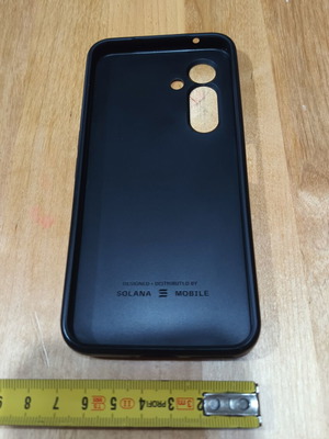 Solana Mobile Seeker phone case, authentic