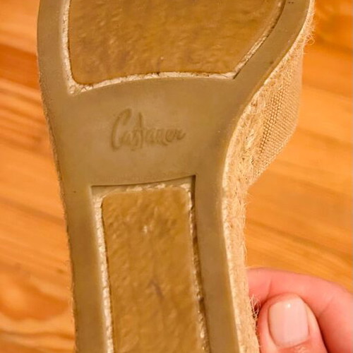 Castaner espadrilles like new, beige, size 37