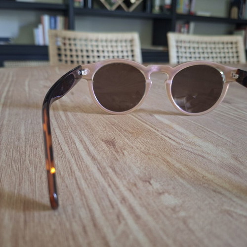 Komono sunglasses like new with mirrored green-gold lenses