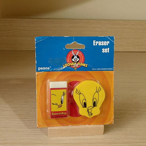 Tweety Looney Tunes 2000 erasers from Paxos new