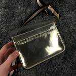 Armani Exchange Clear Crossbody Bag like new, black shoulder bag