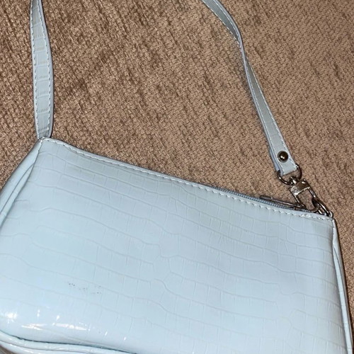 Baby blue handbag new