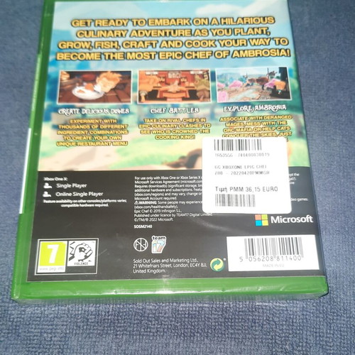 Epic Chef Xbox One game new