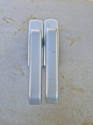 Aluminum window handles used, set of two pieces
