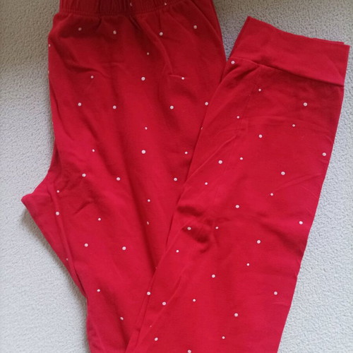 Girls' pajama like new with Christmas design for ages 13-14
