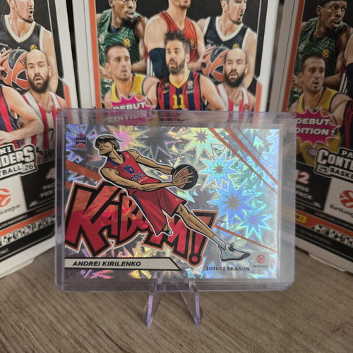 Andrei Kirilenko Kaboom Panini Euroleague Contenders 2025-26 card new