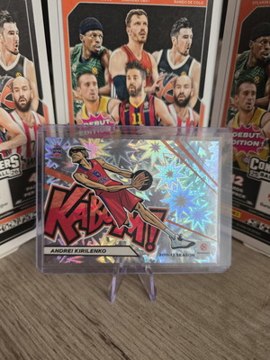 Andrei Kirilenko Kaboom Panini Euroleague Contenders 2025-26 card new