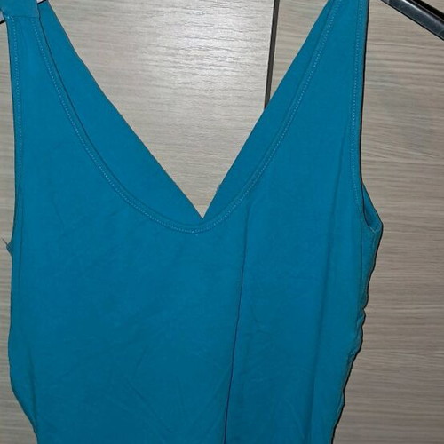 Blue t-shirt used, one size