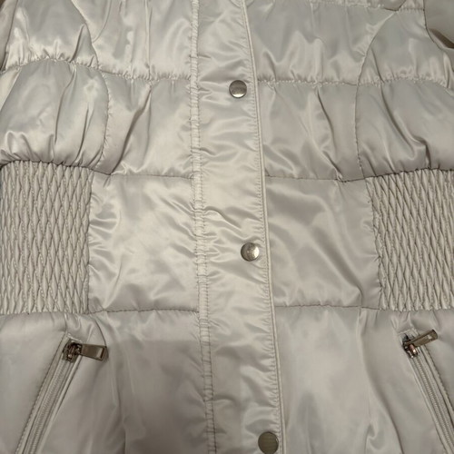 Orsay puffer jacket, champagne color, fitted