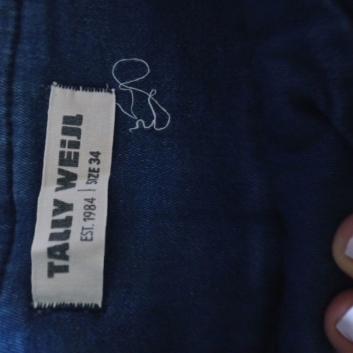 Jeans shorts used, size XS 34 6, original design