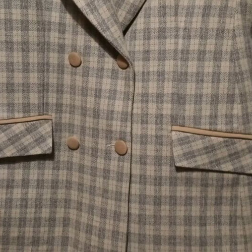 Autumn checked jacket L like new