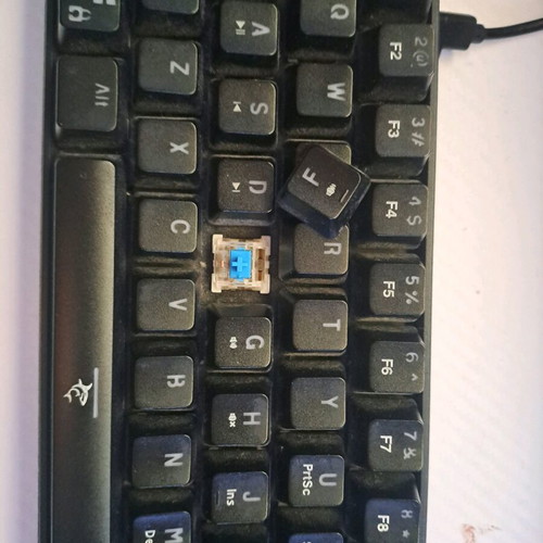 White Shark Shinobi 60% gaming keyboard used