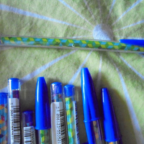 Bic ballpoint pen 1.0mm with blue ink Cristal Collection pack of 10 new