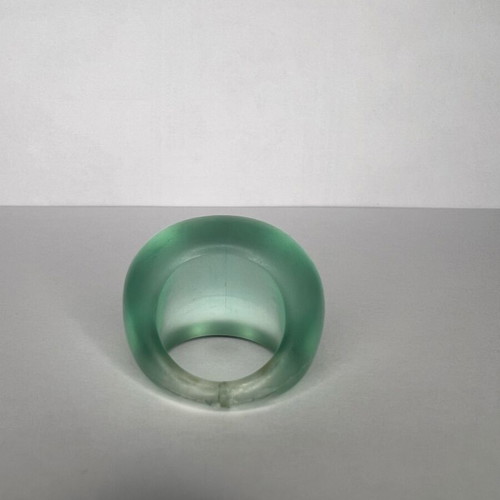 Matte ring used, turquoise, size 20mm with mark
