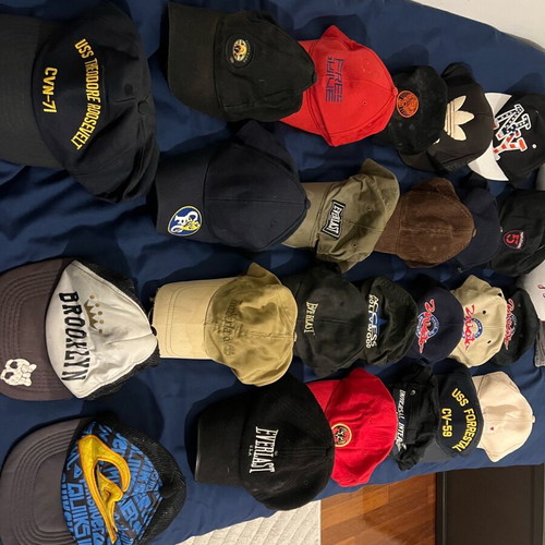 Jockey hats used, athletic casual beach style with adjustable strap