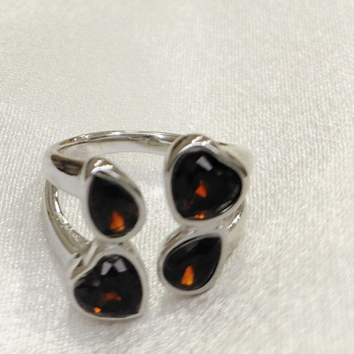 Steel ring one size in gold or silver color new