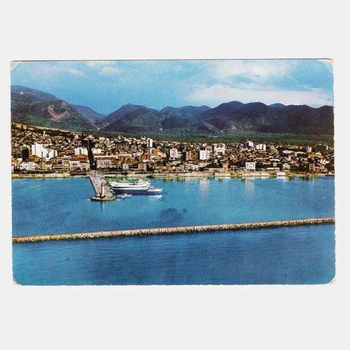 Vintage color postcard Patra used, Afoi Asimakopouloi