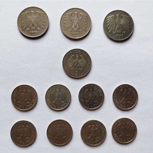 Coins used, collection of 116 from various countries