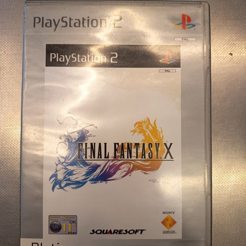 Final Fantasy X Platinum PlayStation 2 game