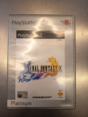 Final Fantasy X Platinum PlayStation 2 game