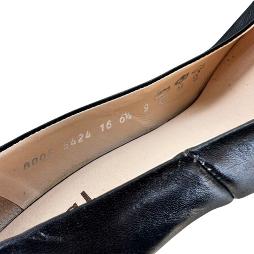 Hogl black leather women's pumps like new, size 40
