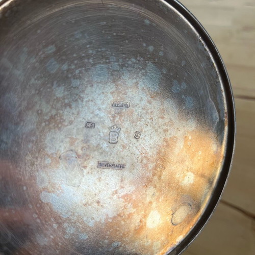 Silver plate sealed pitcher used