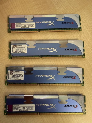 Kingston HyperX DDR3 Kit 8 GB 4x2 GB modules 1333 MHz